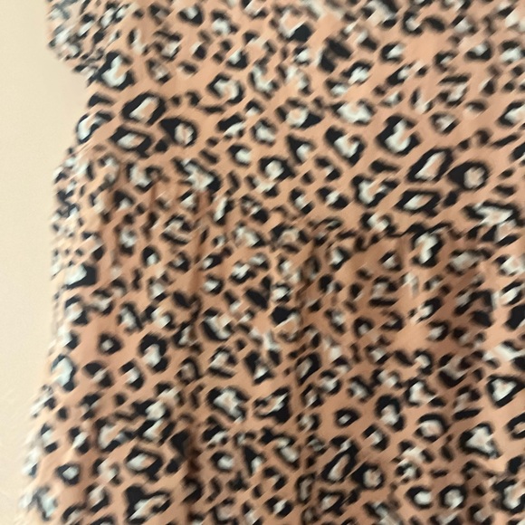 Endless Rose Animal Printed Ruffled Maxi Dress - Picture 7 of 11